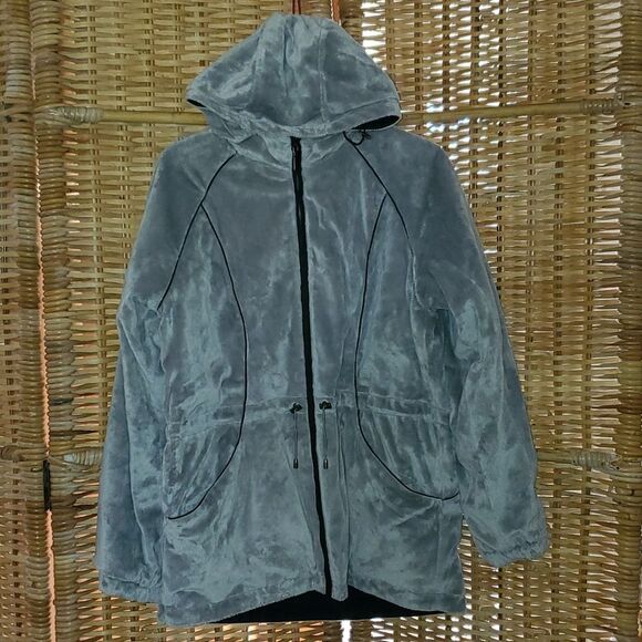 Free Country Reversible Parka Jacket Wind Water Resistant M - Picture 7 of 10